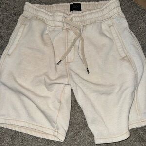 Valor Cream Casual Shorts